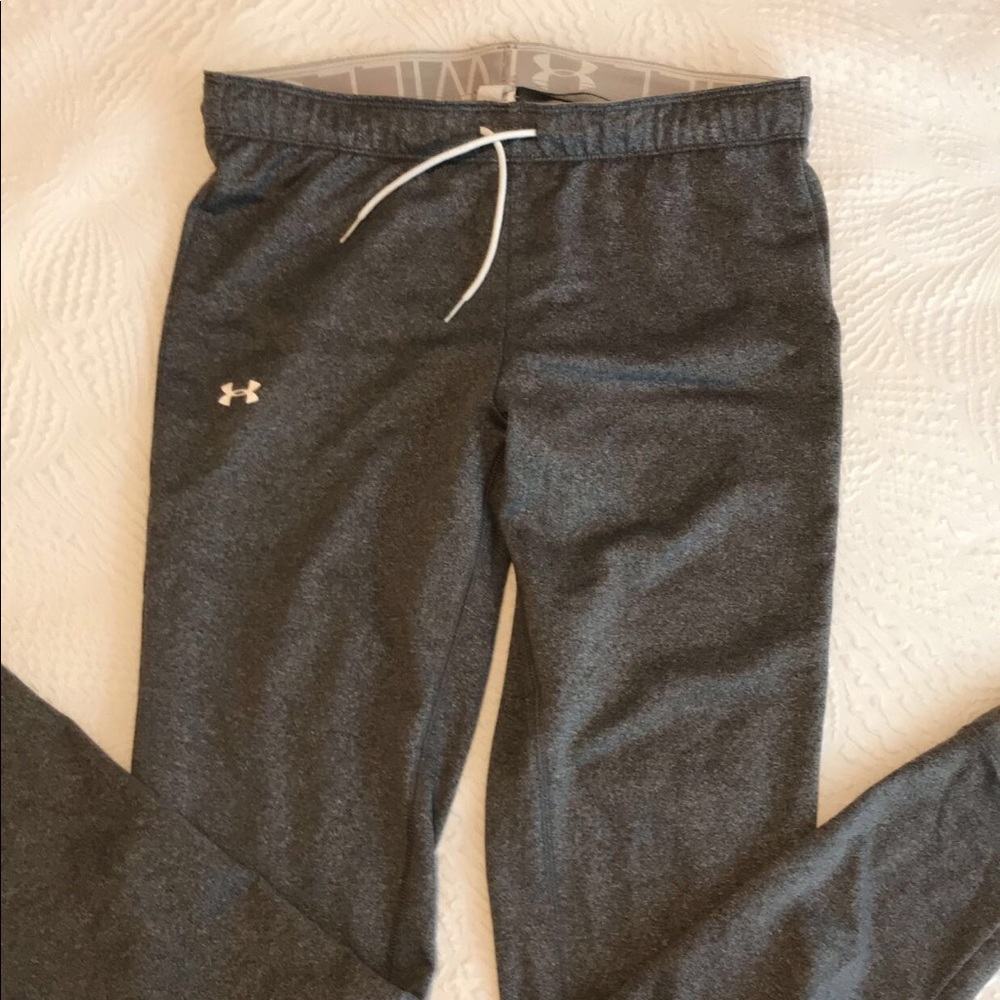 Grey under armour joggers
